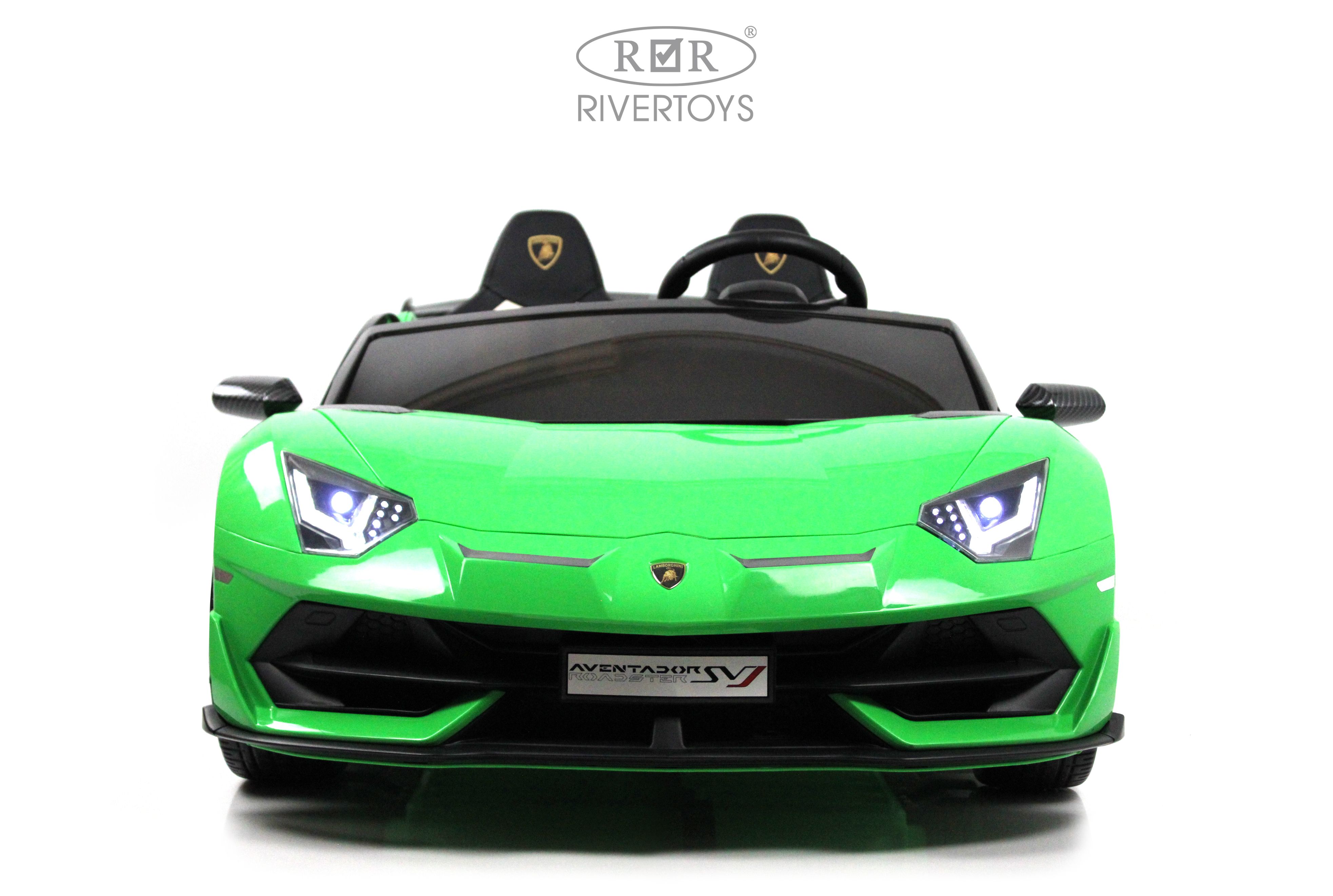 Электромобиль RIVERTOYS A111MP-GREEN С пультом ДУ - фото 6