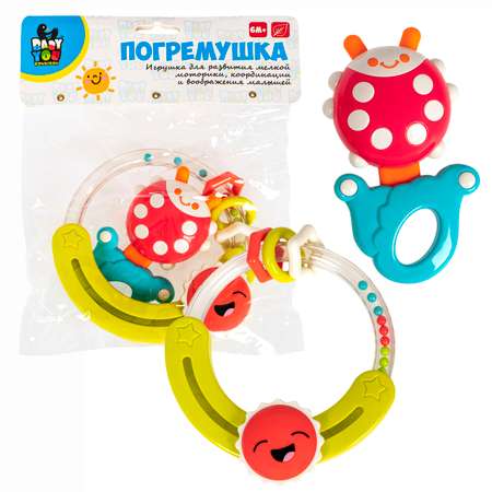 Прорезыватель Bondibon Божья коровка