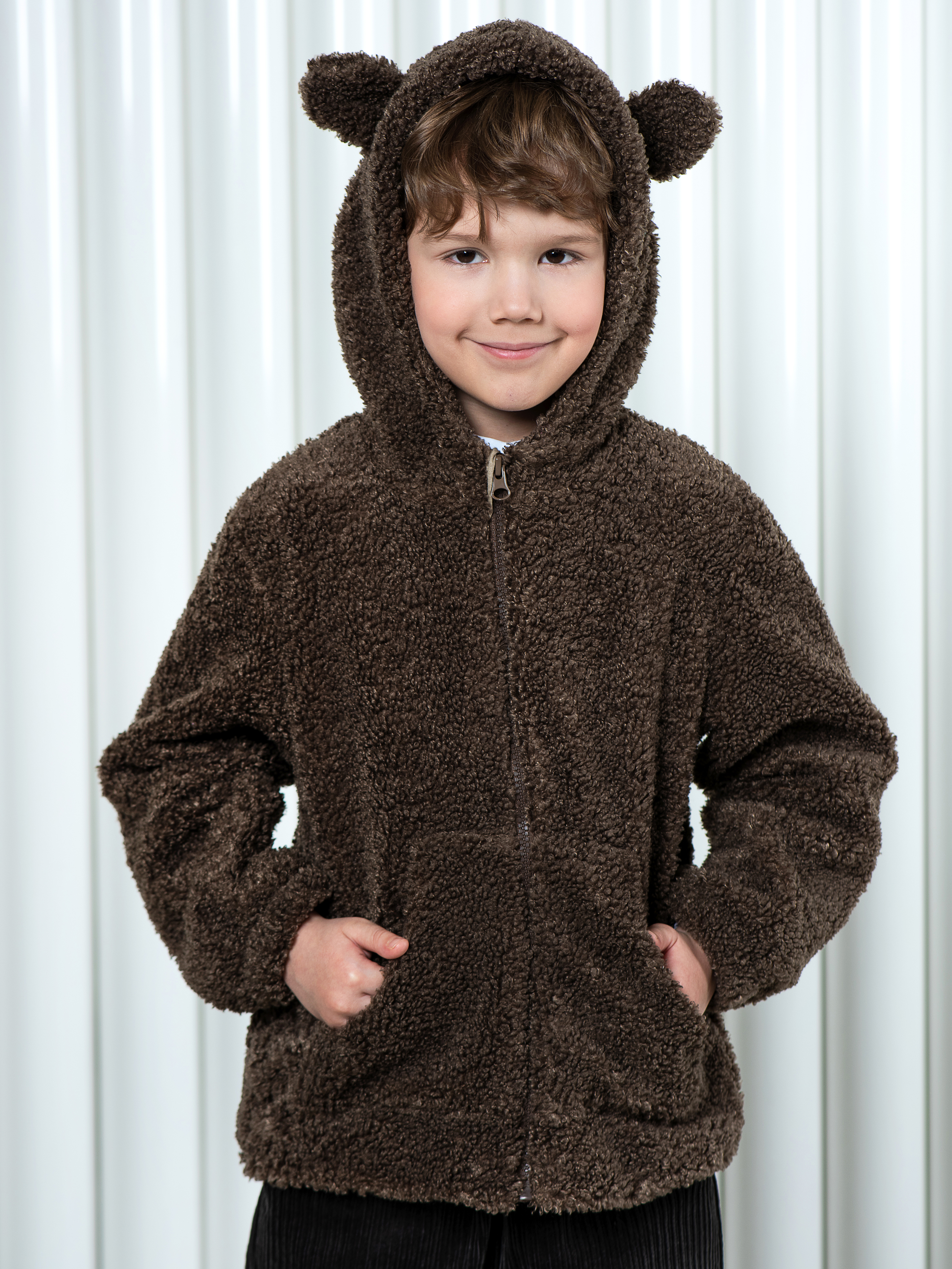 Толстовка LisaWeta FC-01-24 коричневый - фото 1