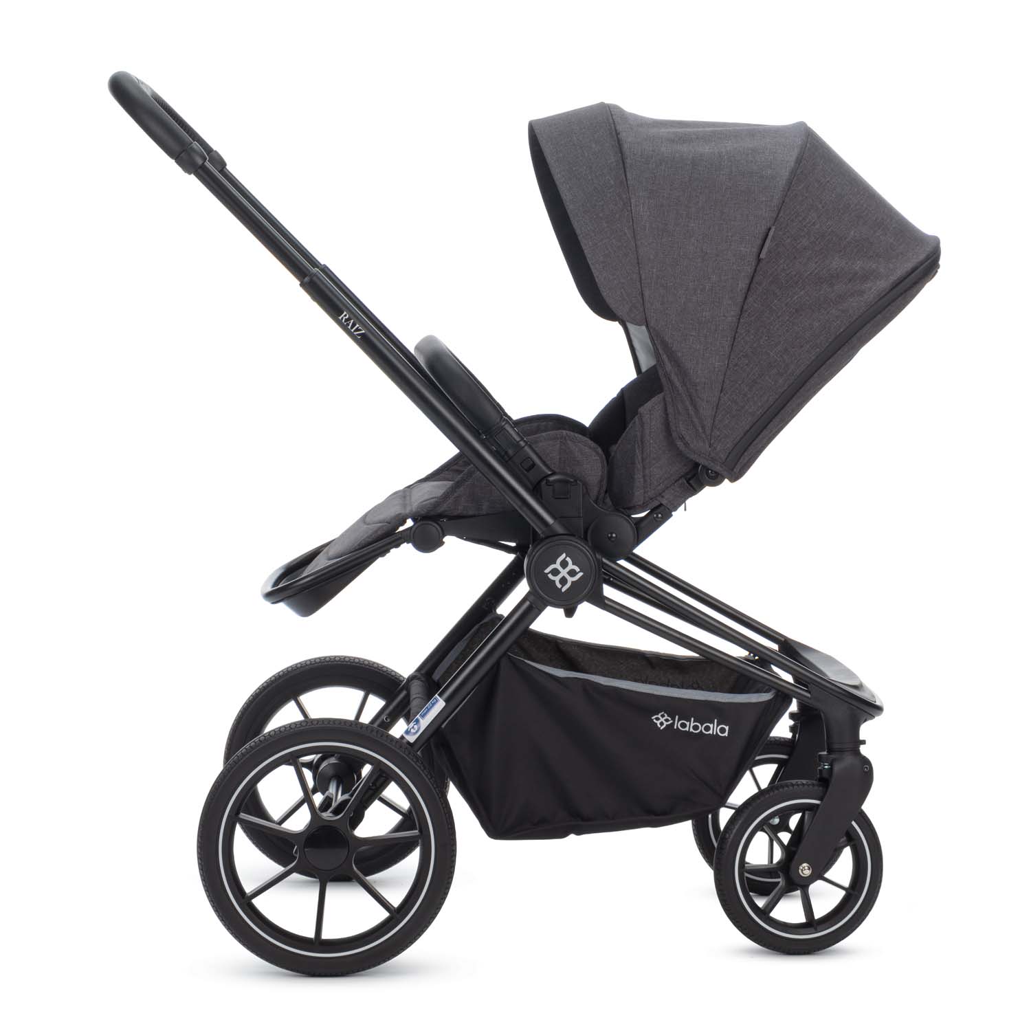 Коляска 2в1 Labala Raiz Stone grey - фото 19