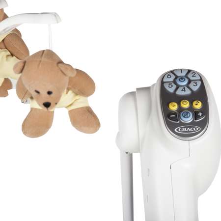 Электрокачели Graco Lovin Hug с адаптером цвет Ted and Coco