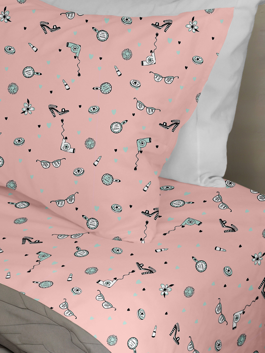 Комплект постельного белья BRAVO kids dreams Мадемуазельки полутораспальный 3 предм. - фото 8