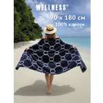 Полотенце Wellness Цепочки 90 x 180 см 1 шт.