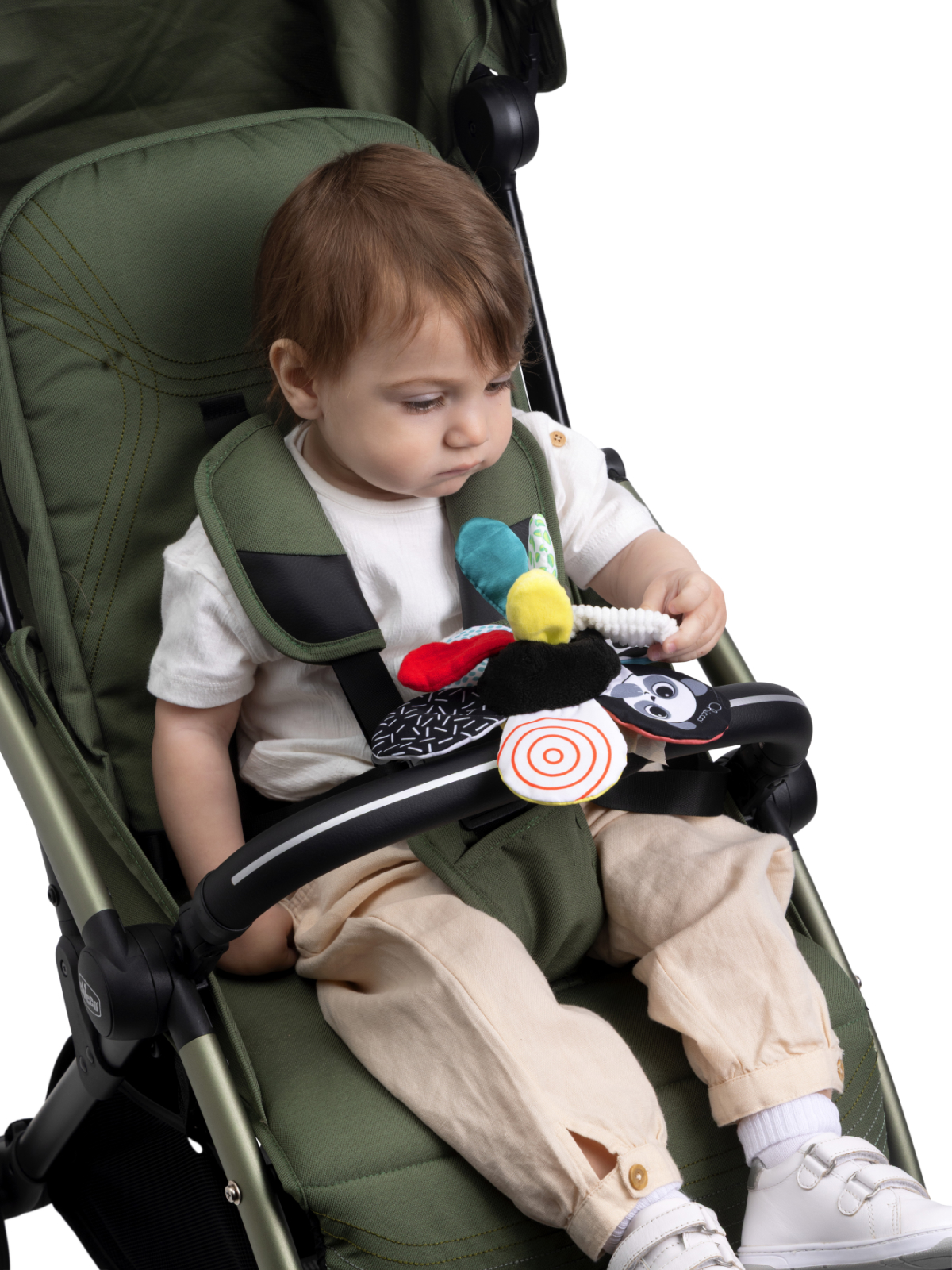 Игрушка Chicco подвеска Чёрно-белые игрушки - фото 4