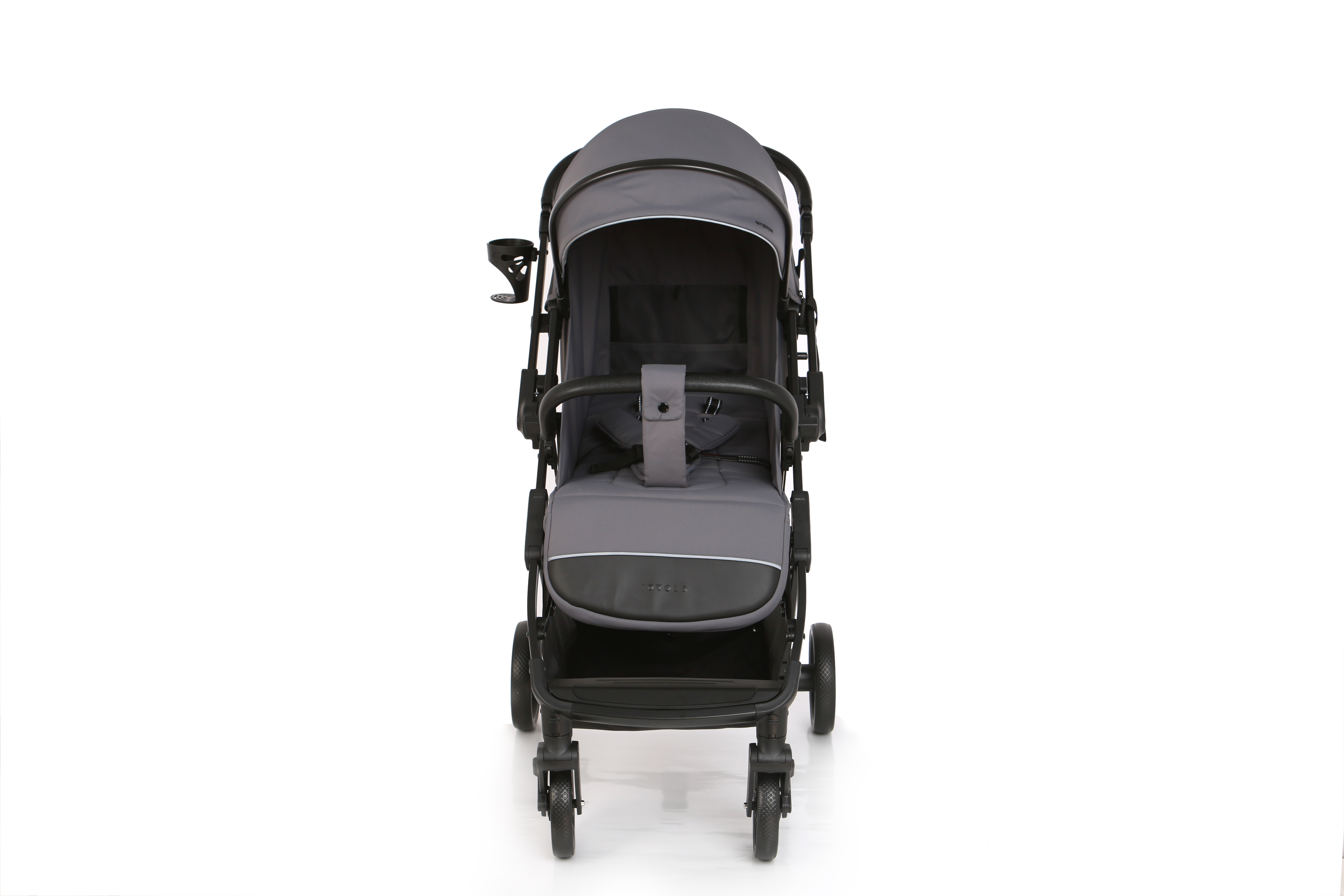 Коляска прогулочная JOVOLA Storm темно-серый - фото 9