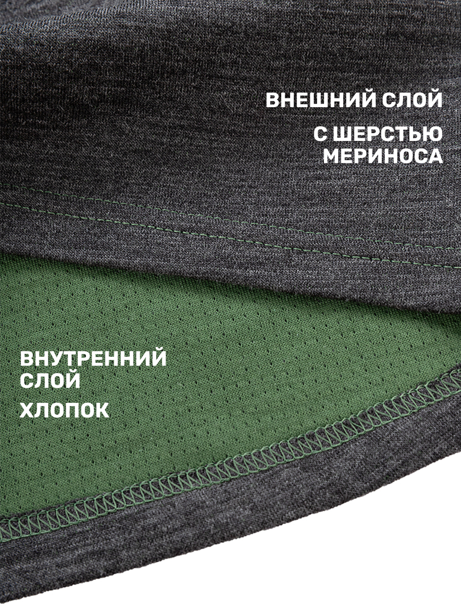 Термобелье NIKASTYLE 7т11125 темно-серый меланж - фото 7