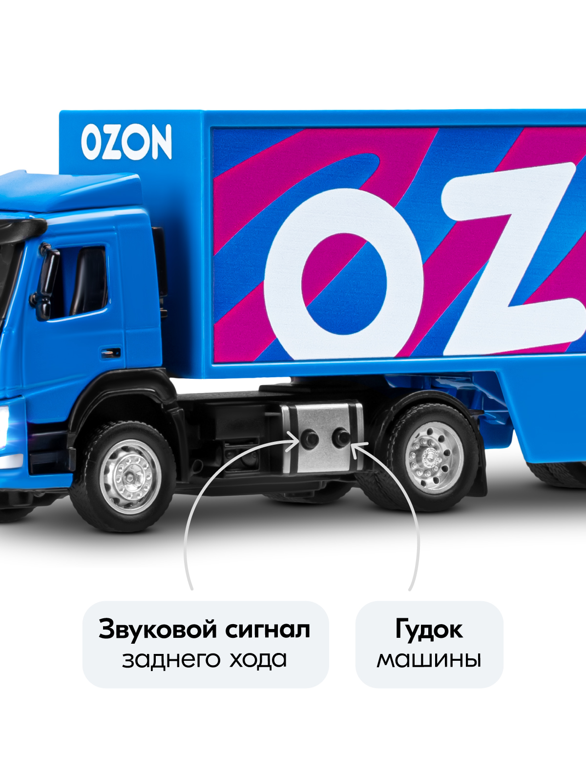 Грузовик АВТОпанорама Volvo FM 1:50 JB1251739 - фото 5