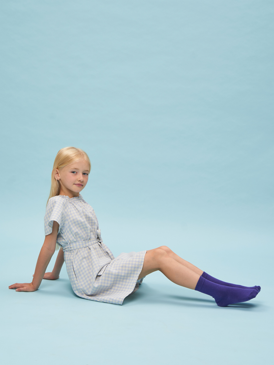 Носки 3 пары Babushka D3 Фиолетовые - фото 7