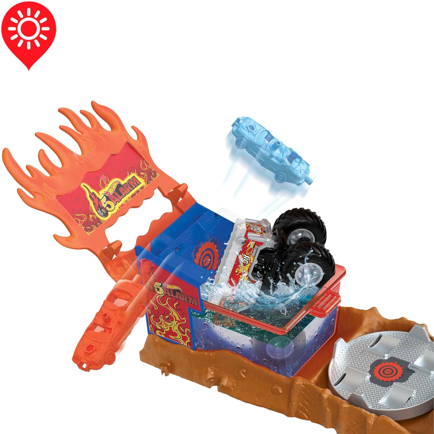 Трек Hot Wheels Monster Trucks Arena World HPN73 - фото 5