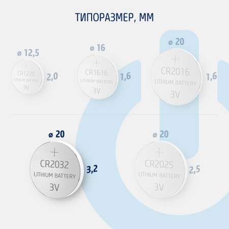 Литиевые батарейки Фотoн набор 2 шт