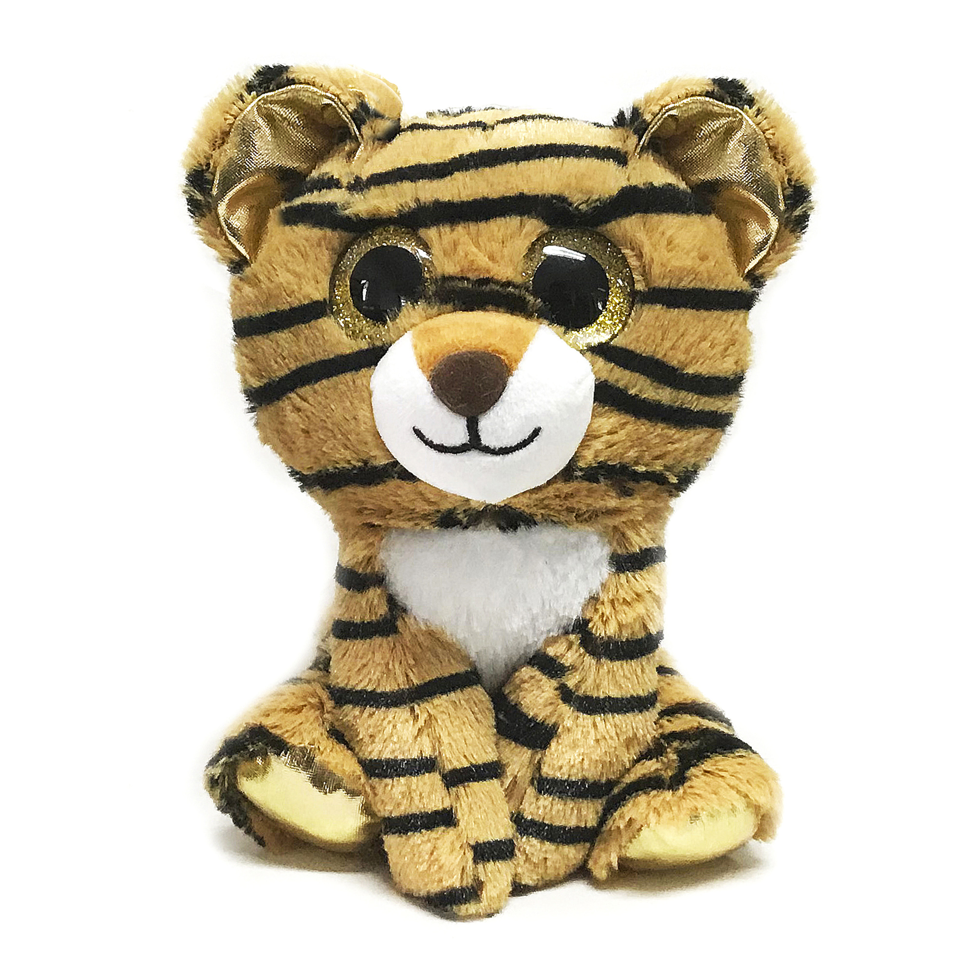 Мягкая игрушка Fluffy Family тигр Глазастик 13 см - фото 1