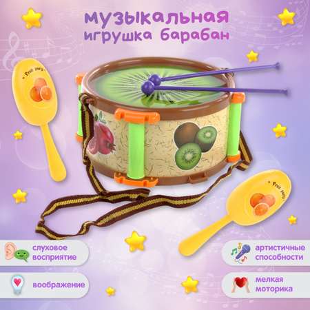 Игрушка музыкальная Veld Co барабаны, маракас