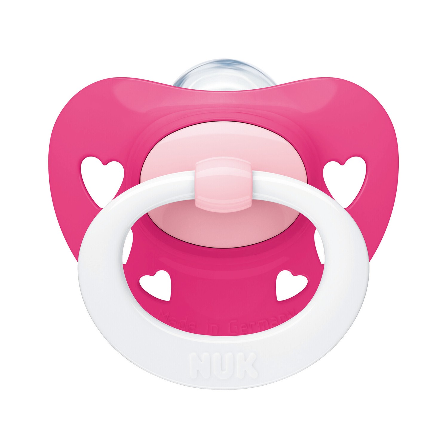 Пустышка Nuk силикон классическая от 6 мес. 1 шт. в ассортименте - фото 5