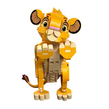 Конструктор LEGO Disney Симба детеныш Короля Льва блочный