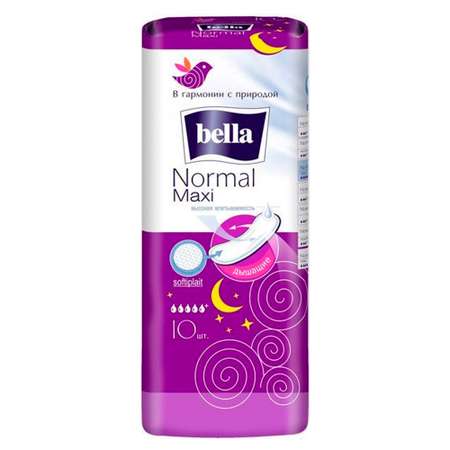 Гигиенические прокладки BELLA Normal Maxi softiplait air 10 шт