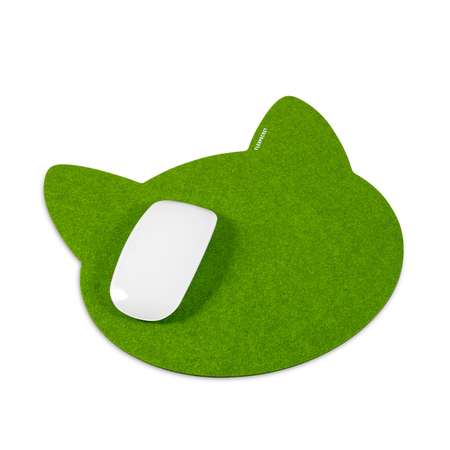 Коврик для мыши Flexpocket из фетра 250х250мм зеленый