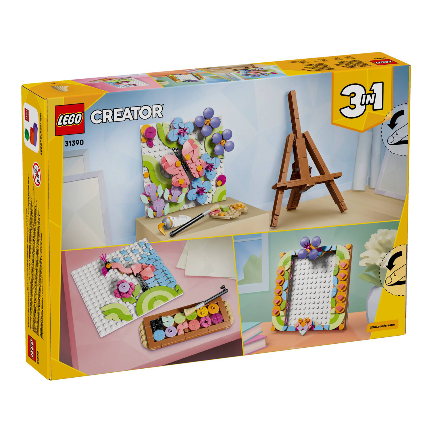 Конструктор LEGO Creator Картина с цветами 348 дет. - фото 3
