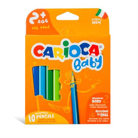 Карандаши цветные CARIOCA 10 шт.