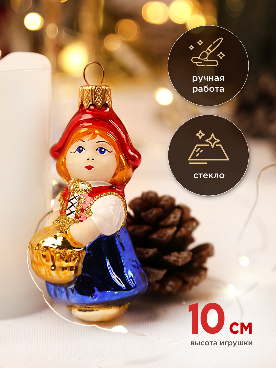 Елочное украшение Коломеев ручная работа - фото 1