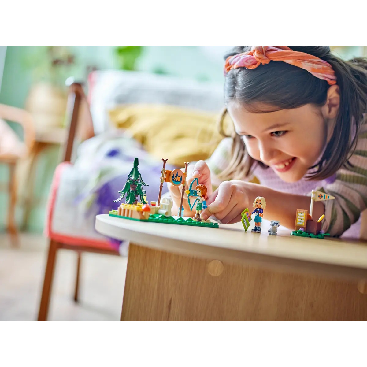 Конструктор LEGO Friends Лагерь Стрельба из лука 157 дет. - фото 11