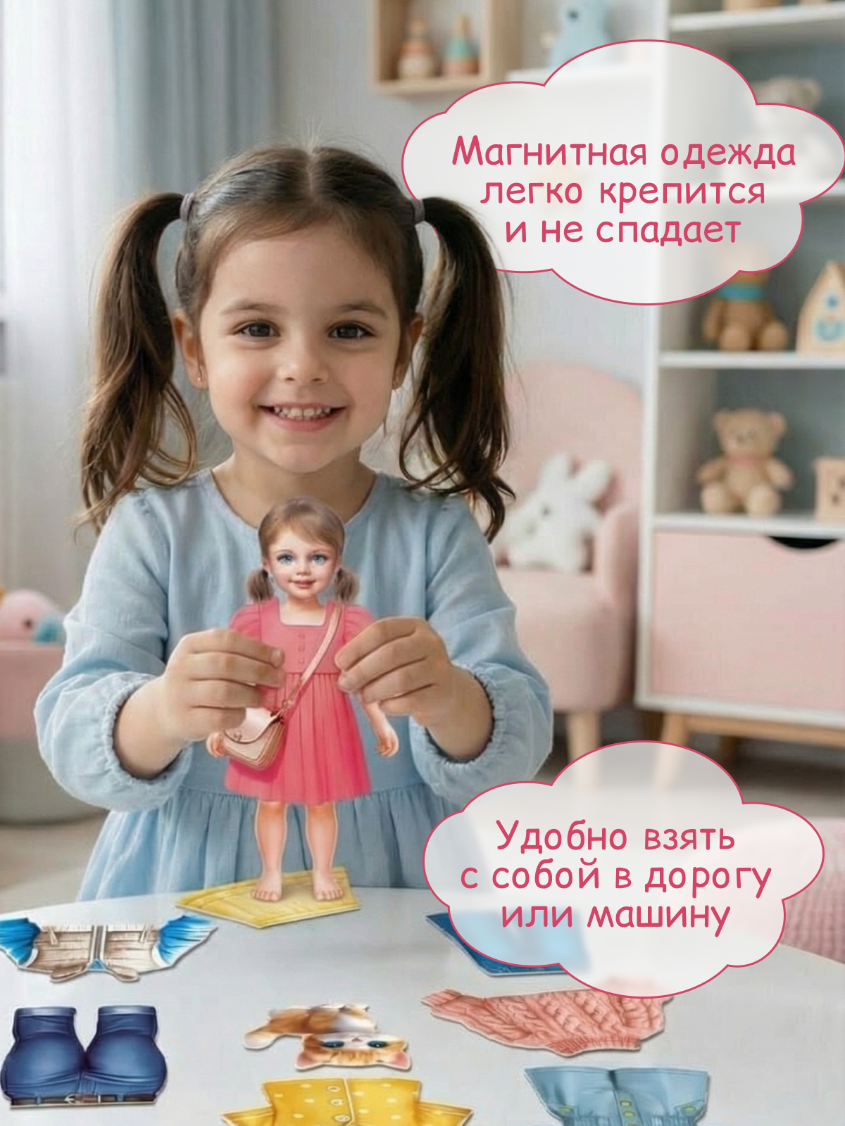 Настольная игра Tigitak Девочка с котенком - фото 7