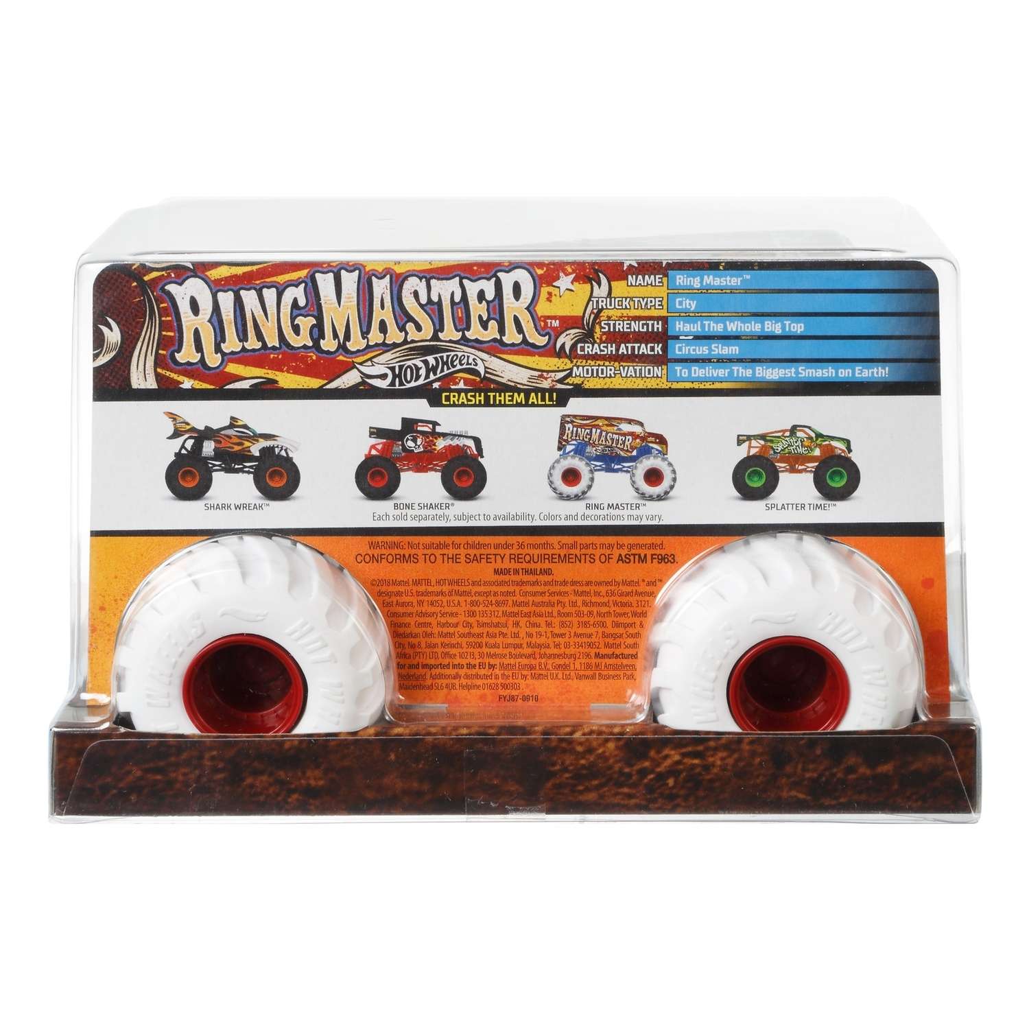 Автомобиль Hot Wheels Monster Trucks в ассортименте FYJ83 - фото 35