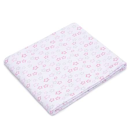 Комплект пеленок Pecorella Sweet pink 120*90 2шт