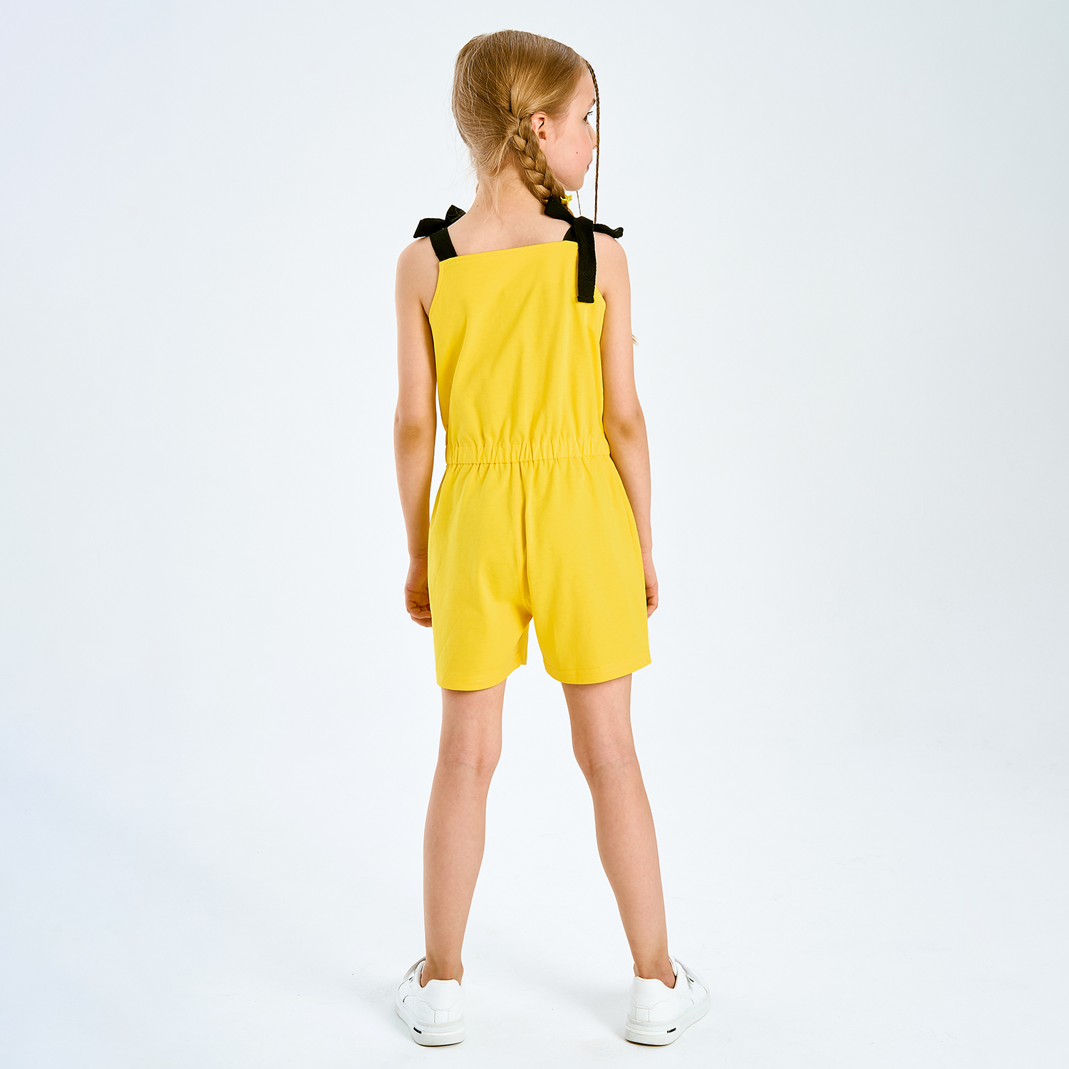 Полукомбинезон Lucky Child 143-31К/желтый/2-12 - фото 3