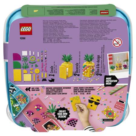 Конструктор LEGO DOTS Подставка Ананас блочный