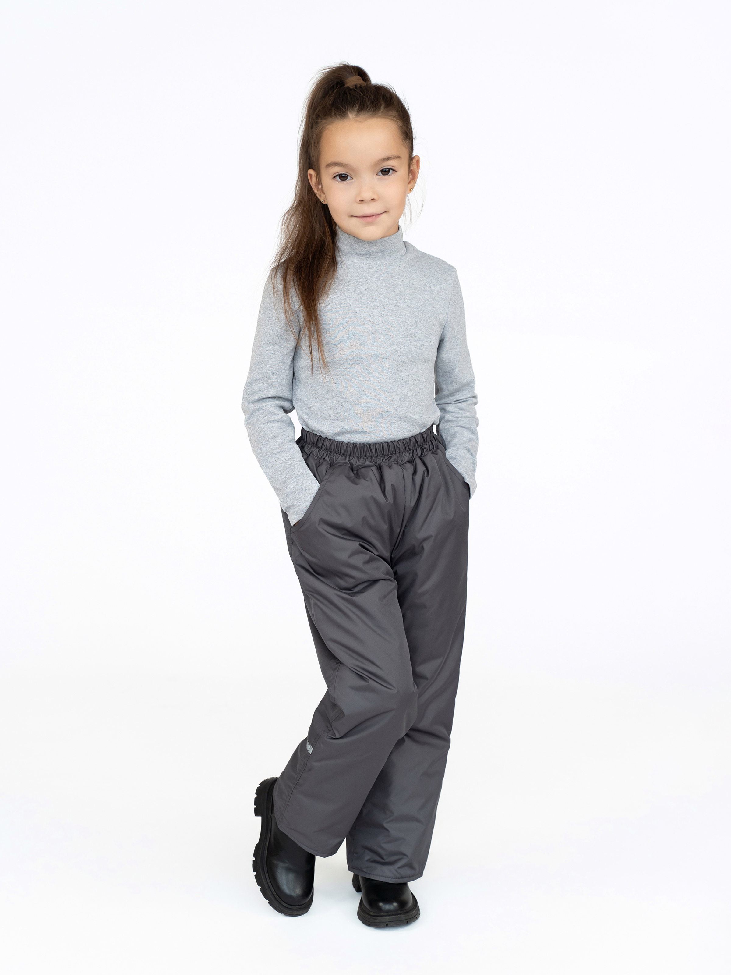 Брюки Arctic kids 10-003/1 серый - фото 16