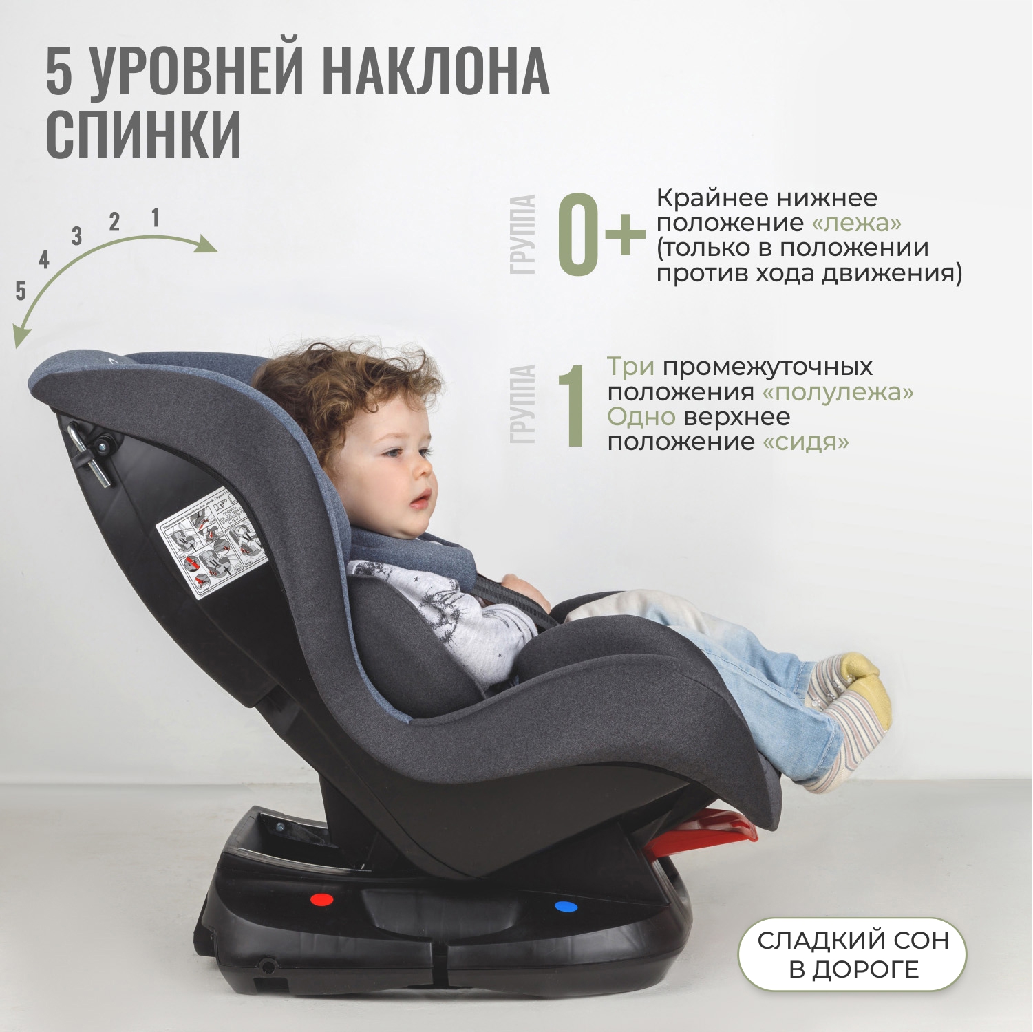 Автокресло SmartTravel Leader 0+/1 (0-18 кг) - фото 5