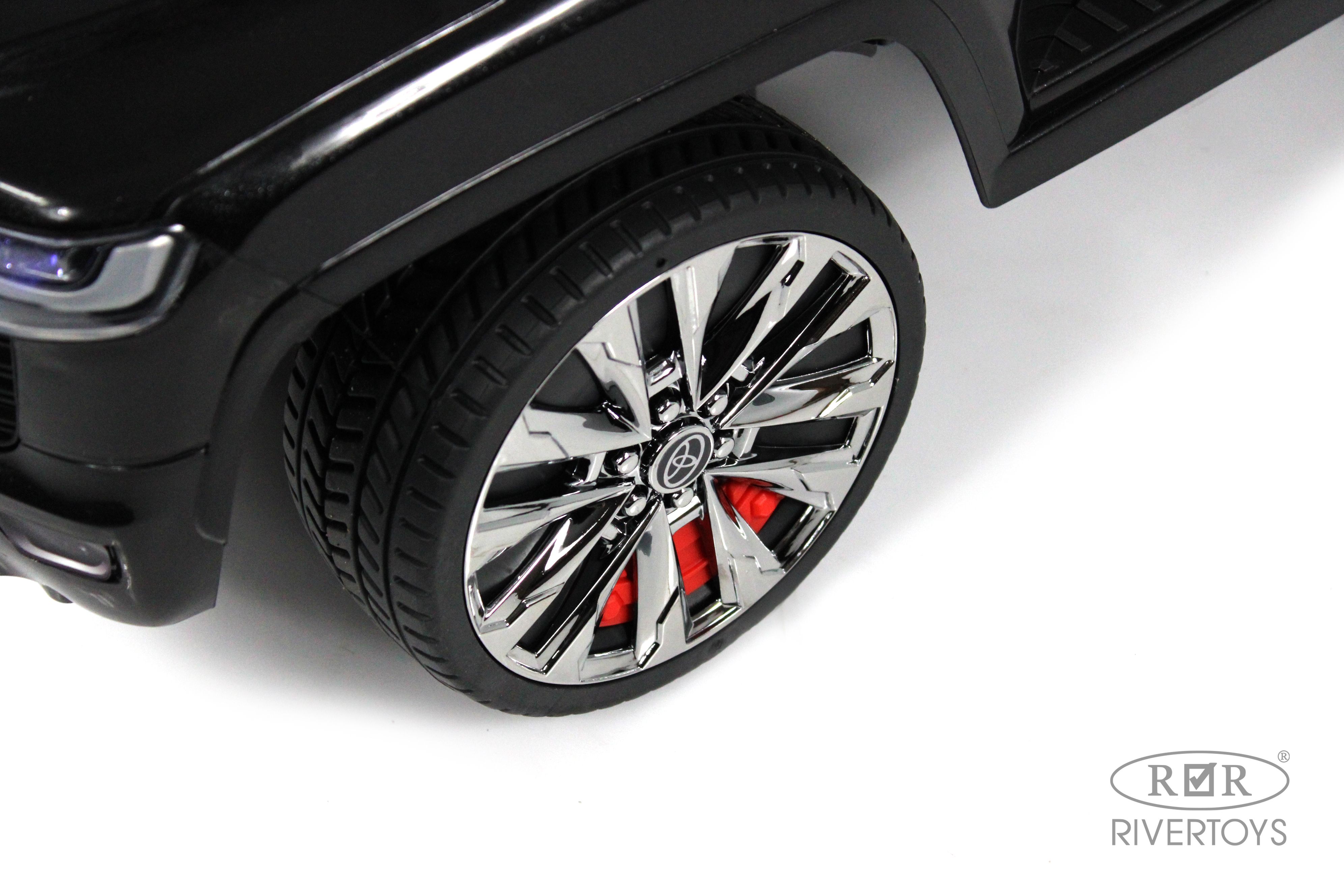 Каталка RIVERTOYS Z002ZZ-D-BLACK черный - фото 9