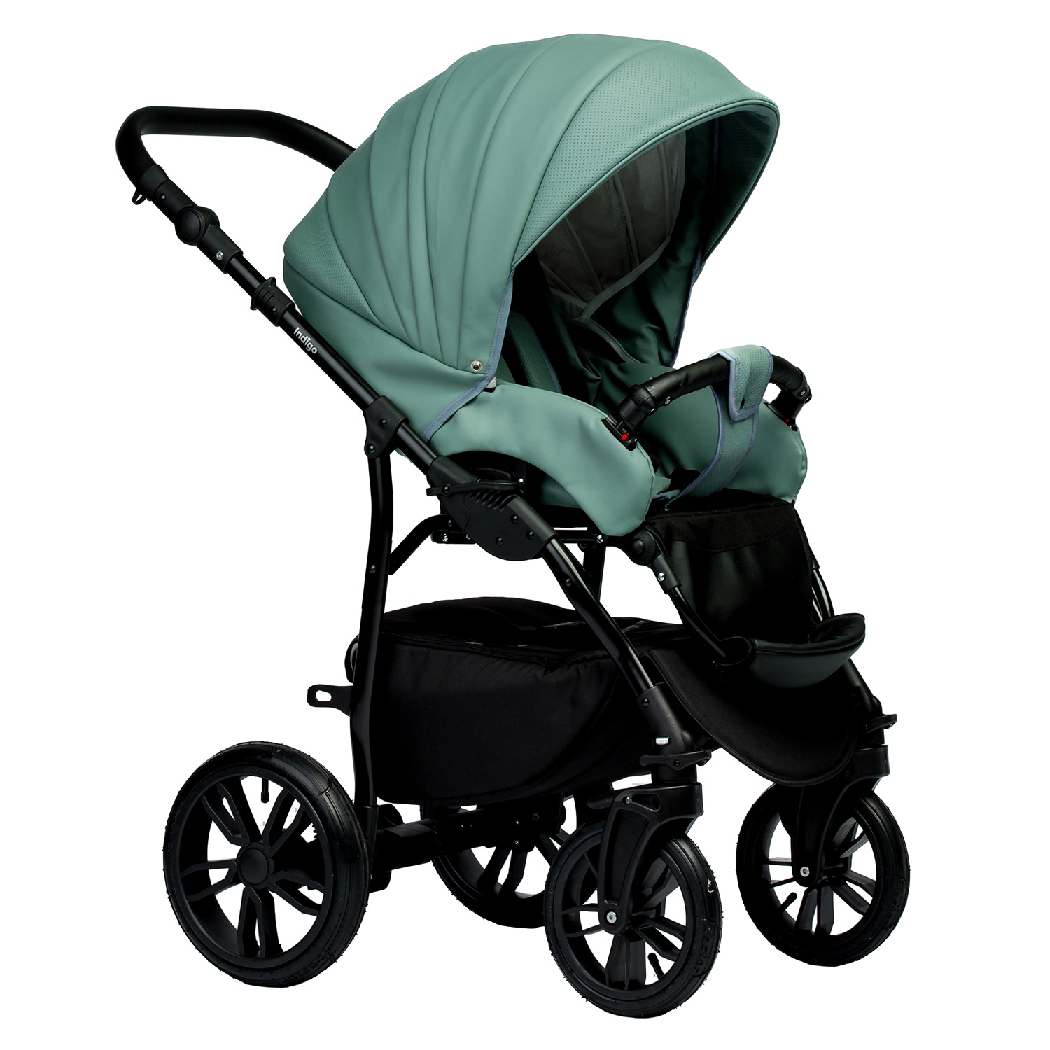 Коляска 2в1 Indigo Special 05 шалфей - фото 5