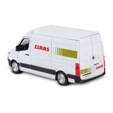 Грузовик Mobicaro Mercedes Benz Sprinter Claas 1:32 белый