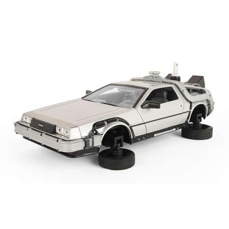 Автомобиль Welly DeLorean Назад в будущее 1:24