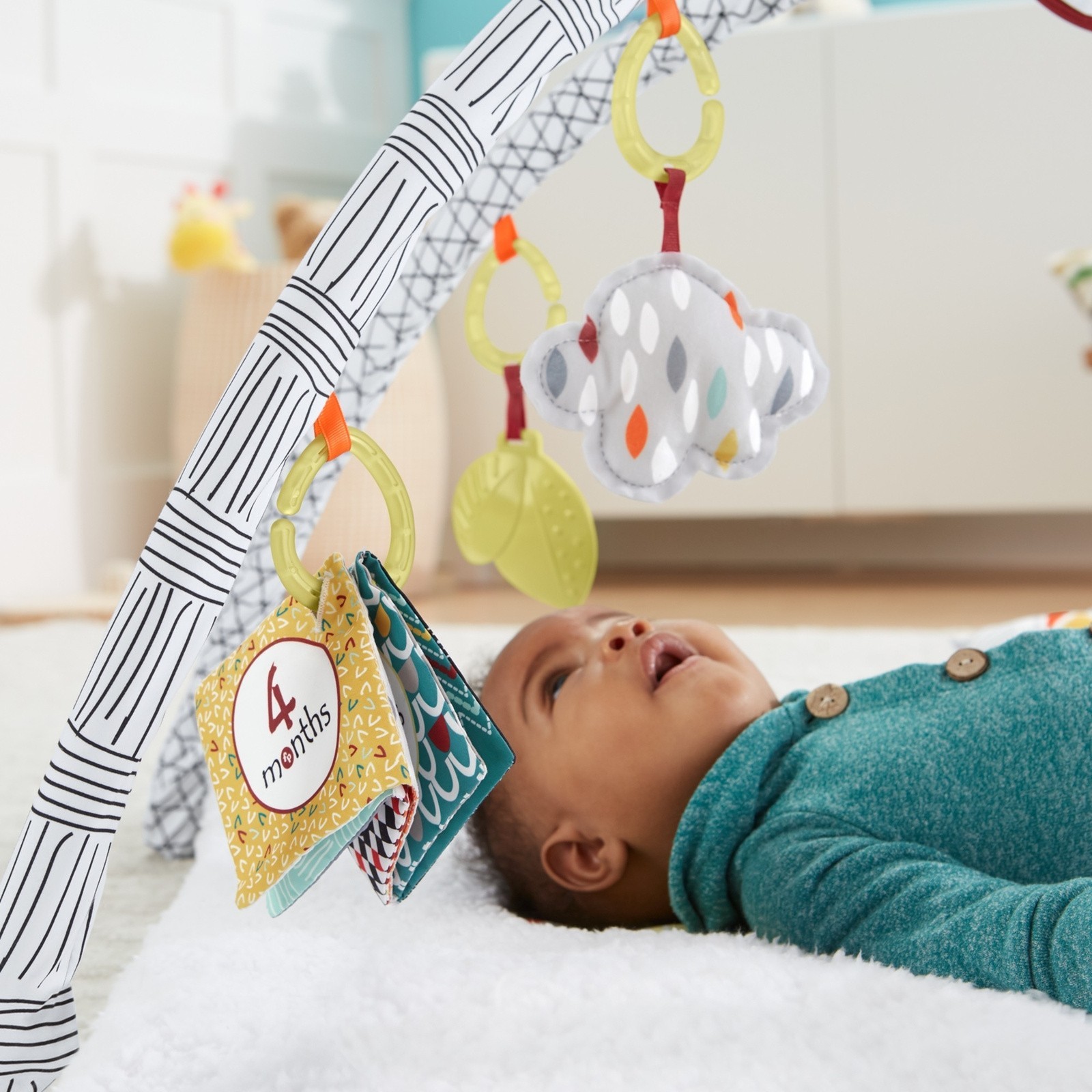 Коврик Fisher Price с дугами Делюкс Гимнастика - фото 9