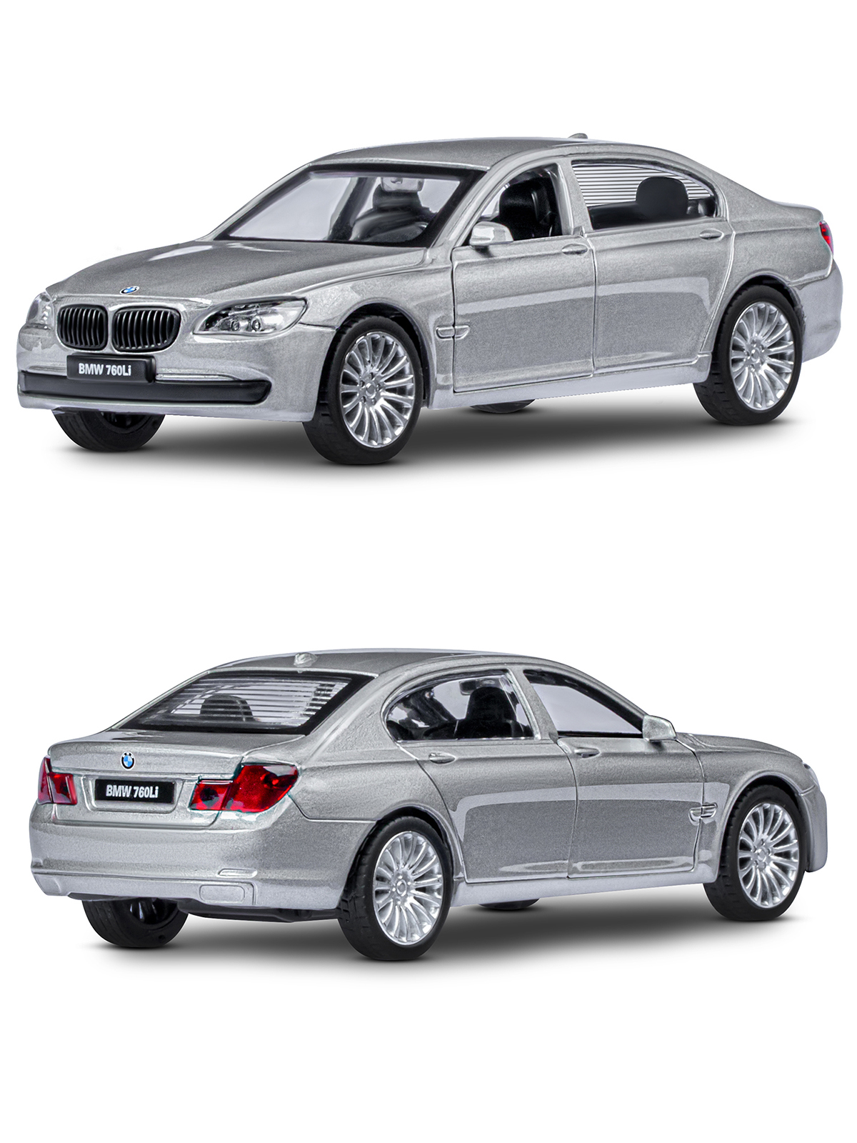 Автомобиль АВТОпанорама BMW 760 LI 1:46 JB1251261 - фото 6