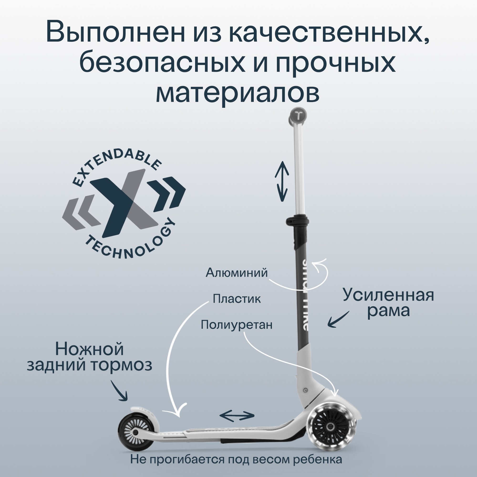 Самокат SmarTrike трехколесный - фото 8