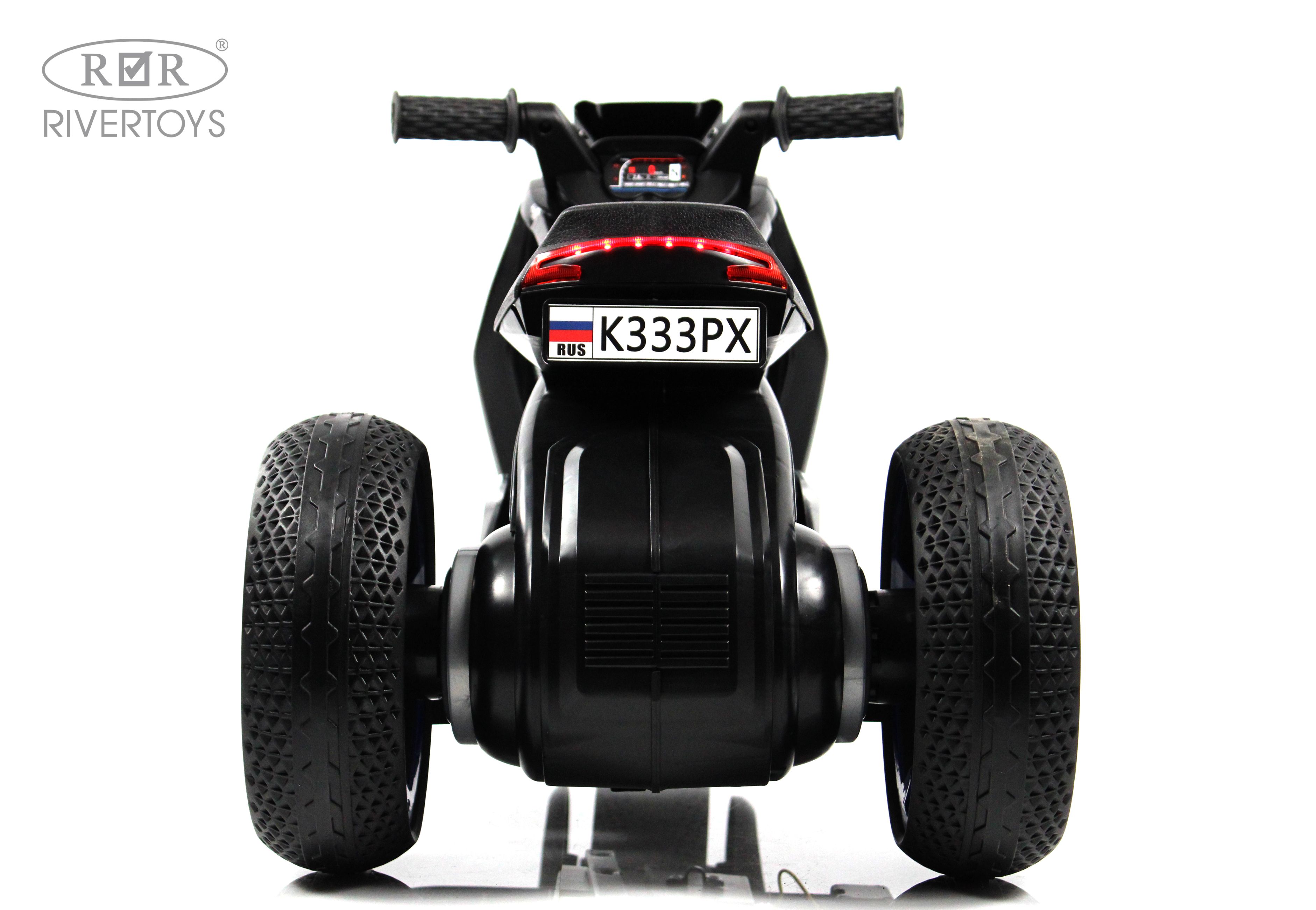 Электромобиль RIVERTOYS K333PX-BLACK - фото 19