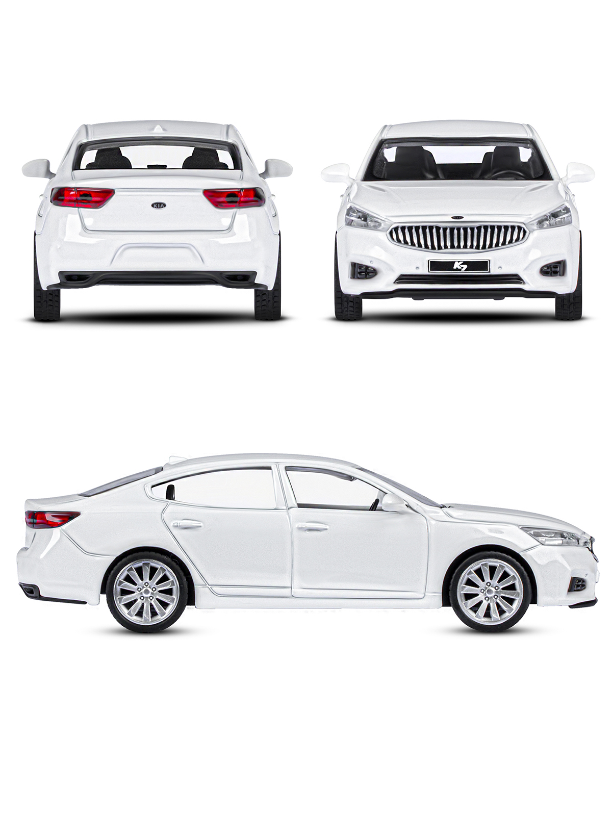 Автомобиль АВТОпанорама KIA K7 1:41 JB1251437 - фото 5