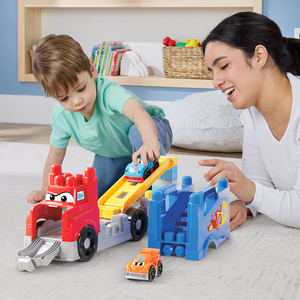 Конструктор Mega Bloks Build & Race Rig 19 дет. - фото 12