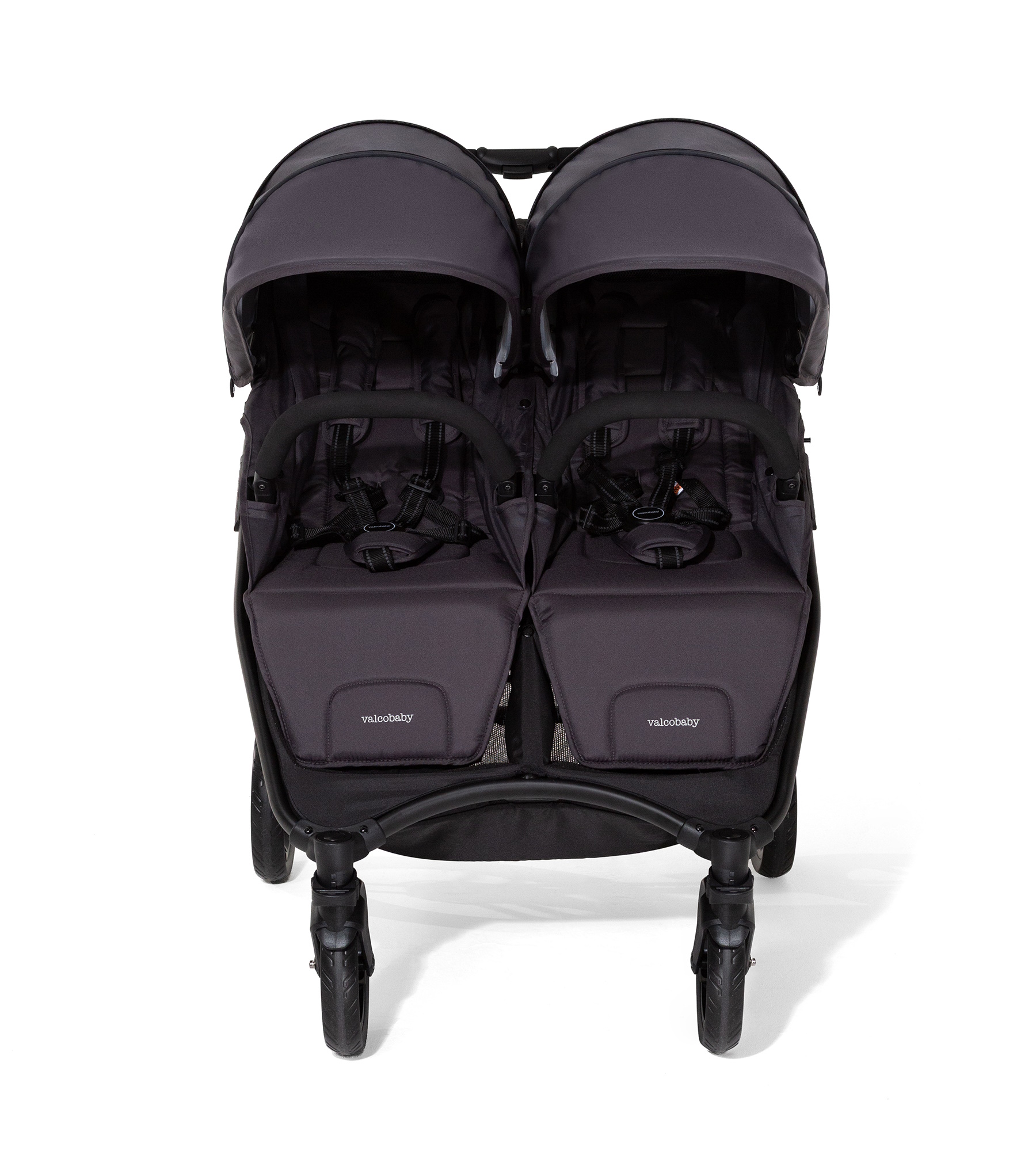 Коляска прогулочная для двойни Valco baby Snap Duo серый - фото 17