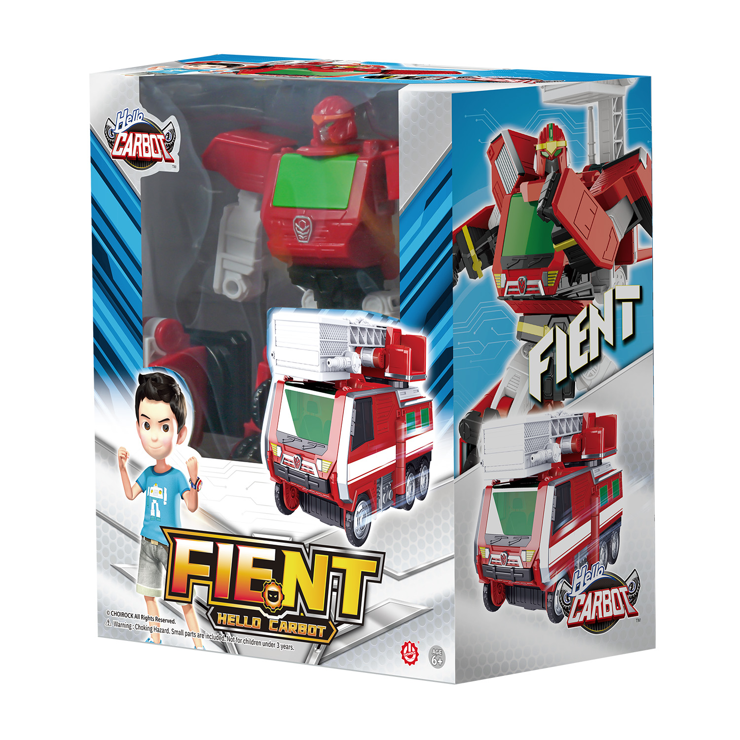 Игровой набор Hello Carbot Трансформер Fient 15 см S7 - фото 17