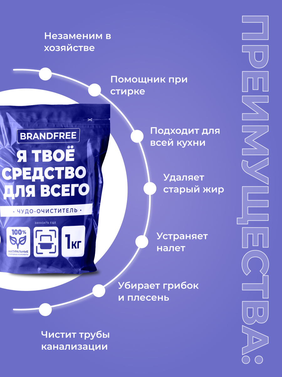 Набор средств BRANDFREE 1.5 кг - фото 3