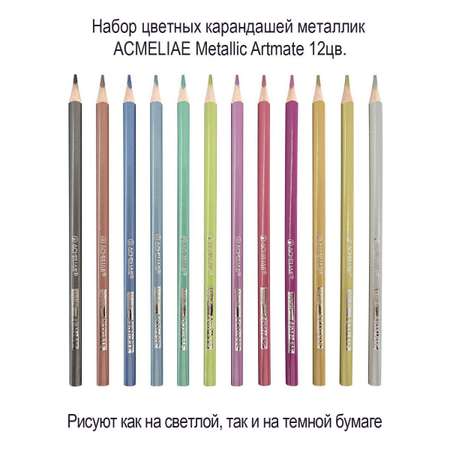Карандаши цветные ACMELIAE 12 шт.