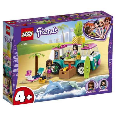 Конструктор LEGO Friends Фургон-бар приготовления сока блочный