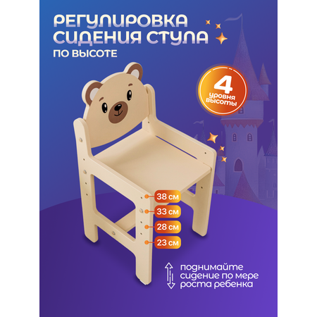 Парта-стульчик MomKid Мишка