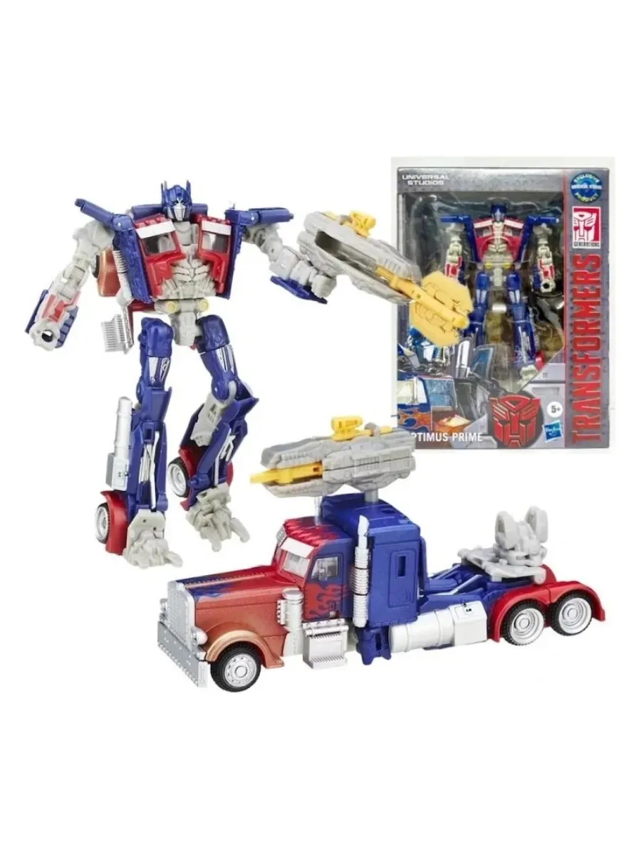 Фигурка Transformers Оптимус Прайм Deluxe 15см - фото 1