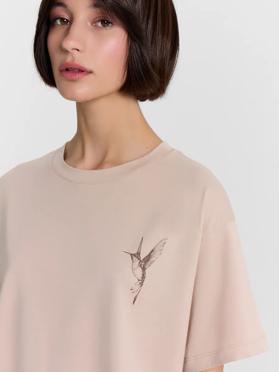 Пижама Mark Formelle (Марк Формэль) 592600/холодный бежевый +цветы на коричневом - фото 9