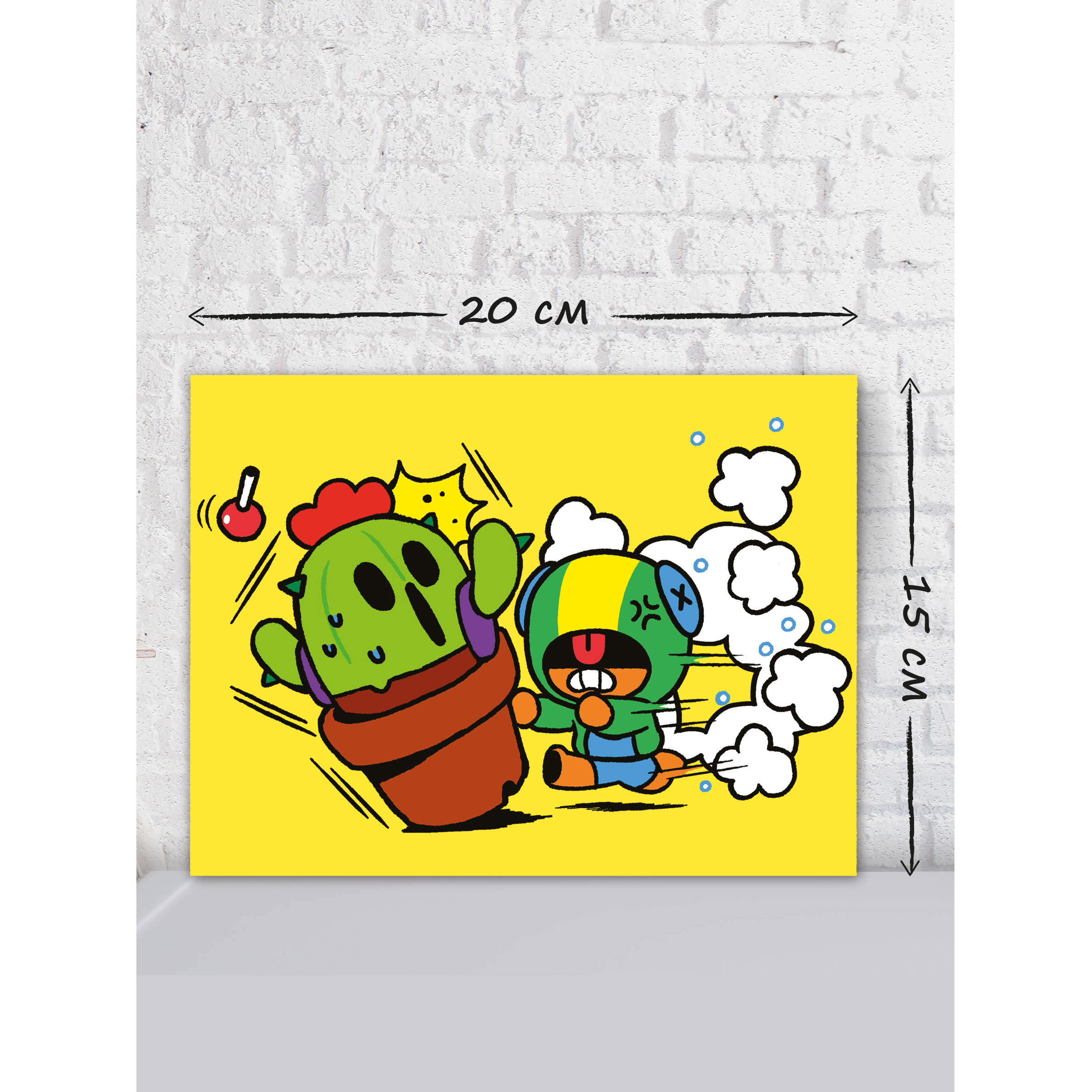 Роспись по холсту Premiere Publishing кактус - фото 5